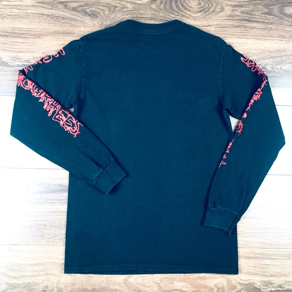 Friday The 13th Jason Voorhees Long Sleeve Halloween T-Shirt Black Size Small - Picture 6 of 6